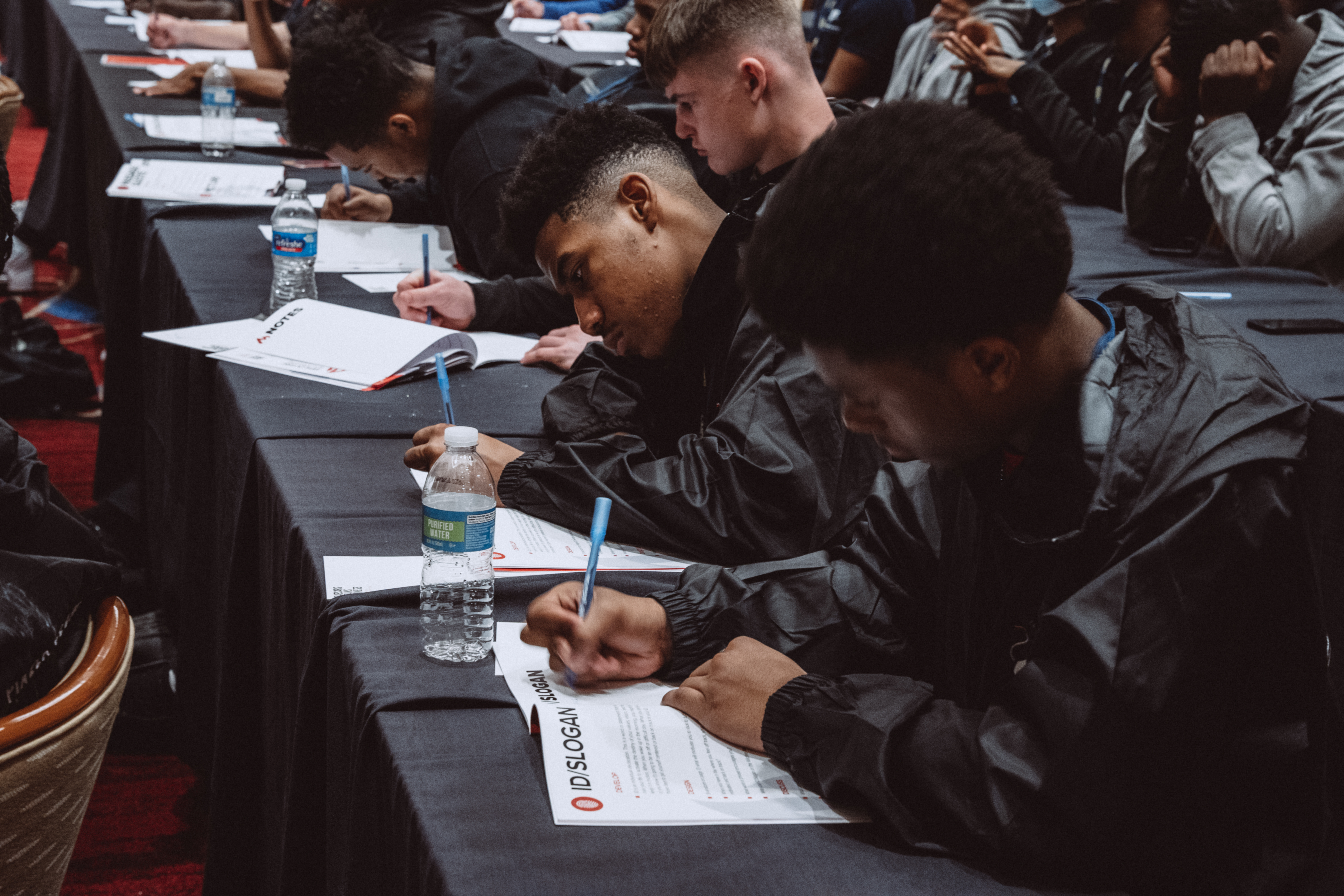 College students working on Mission Portrait™s